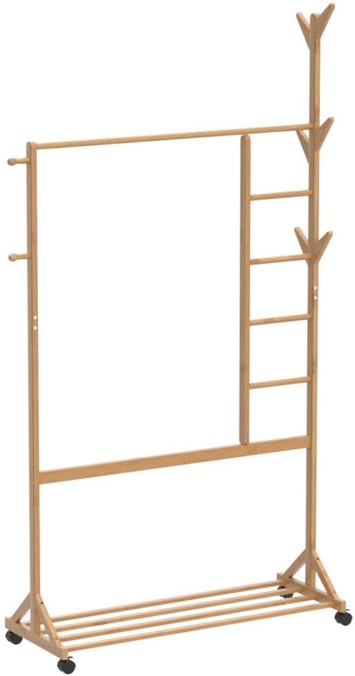 Bamboo Clothes Rack