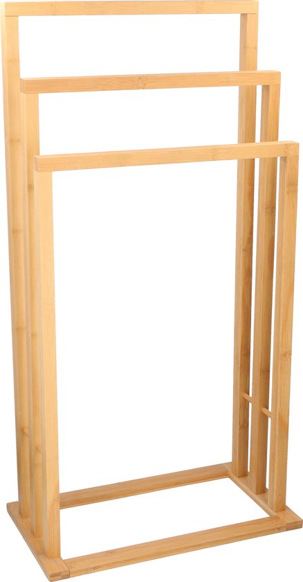 Bamboo Towel rack 3 heights