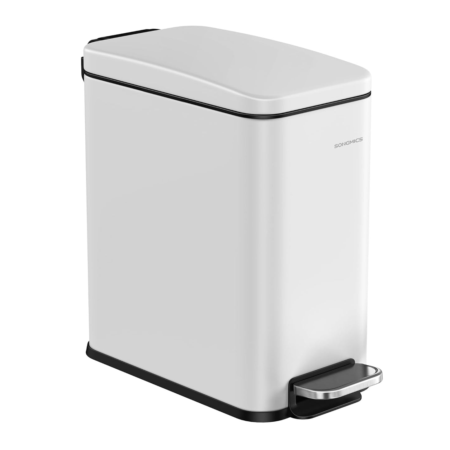 SONGMICS Bathroom Trash Can LTB560E05