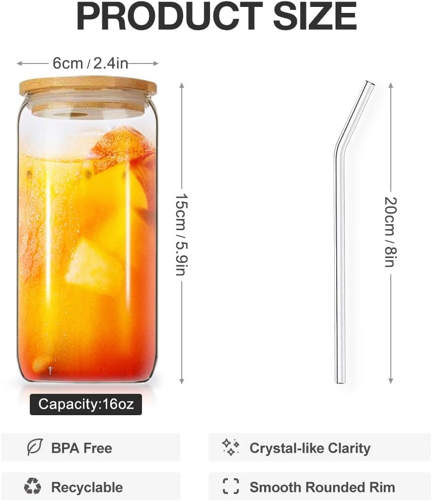 Cup with Lid and Straw