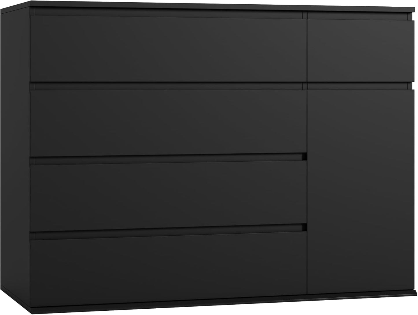 5 Drawer Modern Dresser
