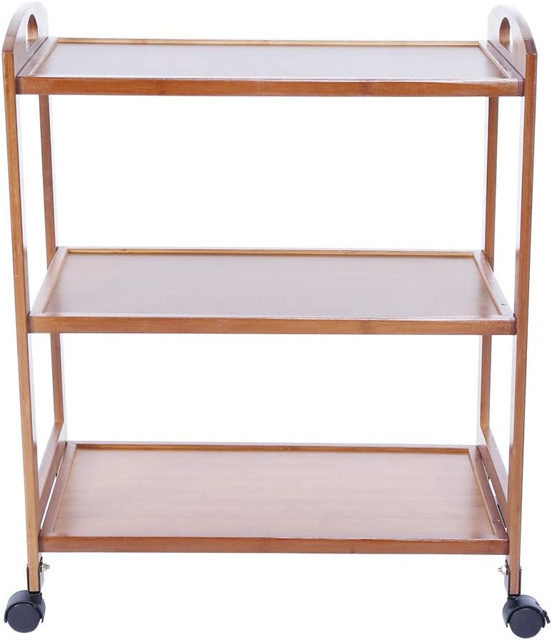 Bamboo Kitchen Trolley