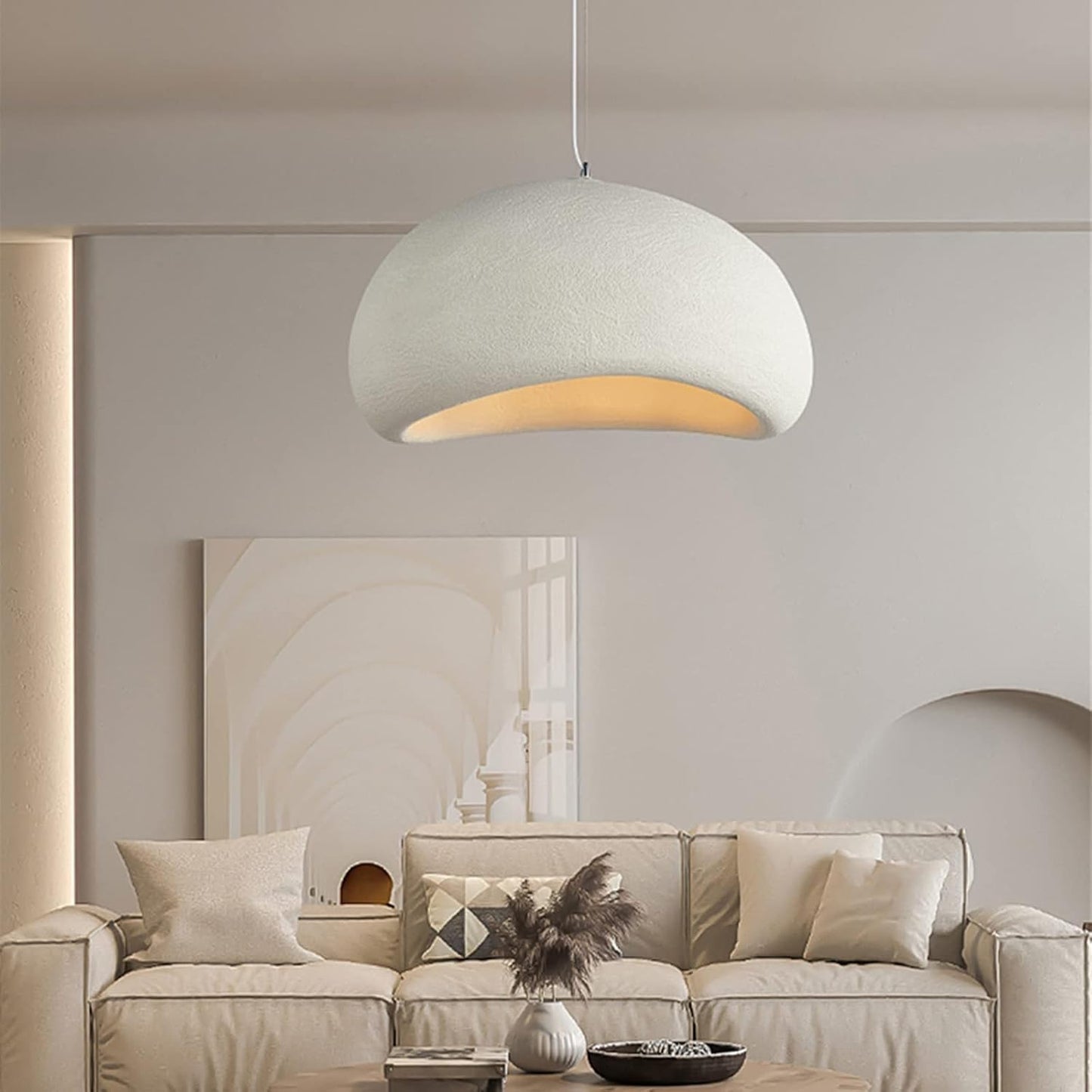 Modern Wabi-Sabi Pendant Lamp