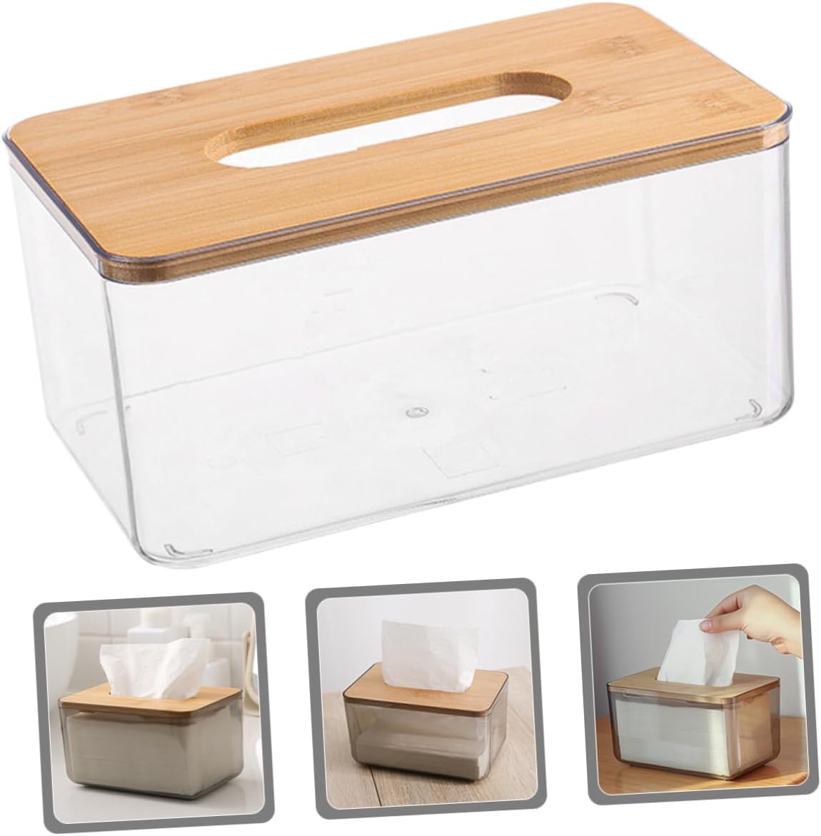 Bamboo Tissue Box