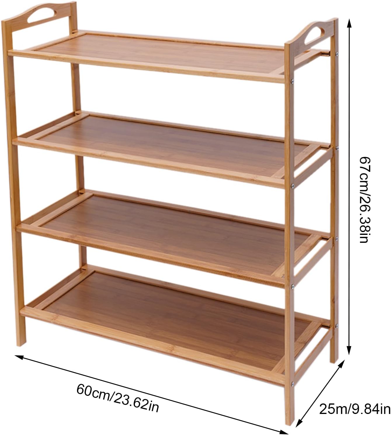 Multifunctional 4-Tier Rack