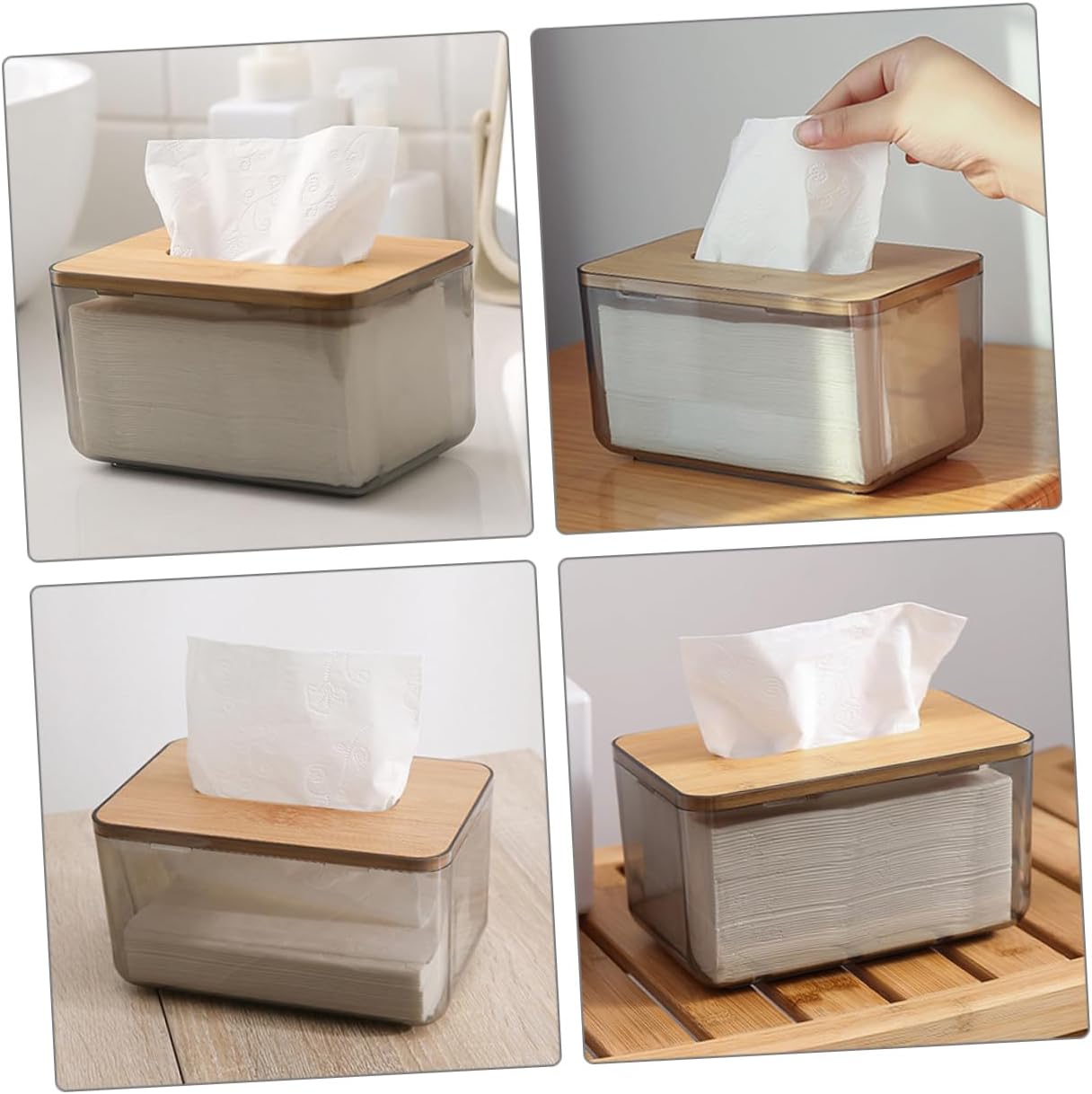 Bamboo Tissue Box