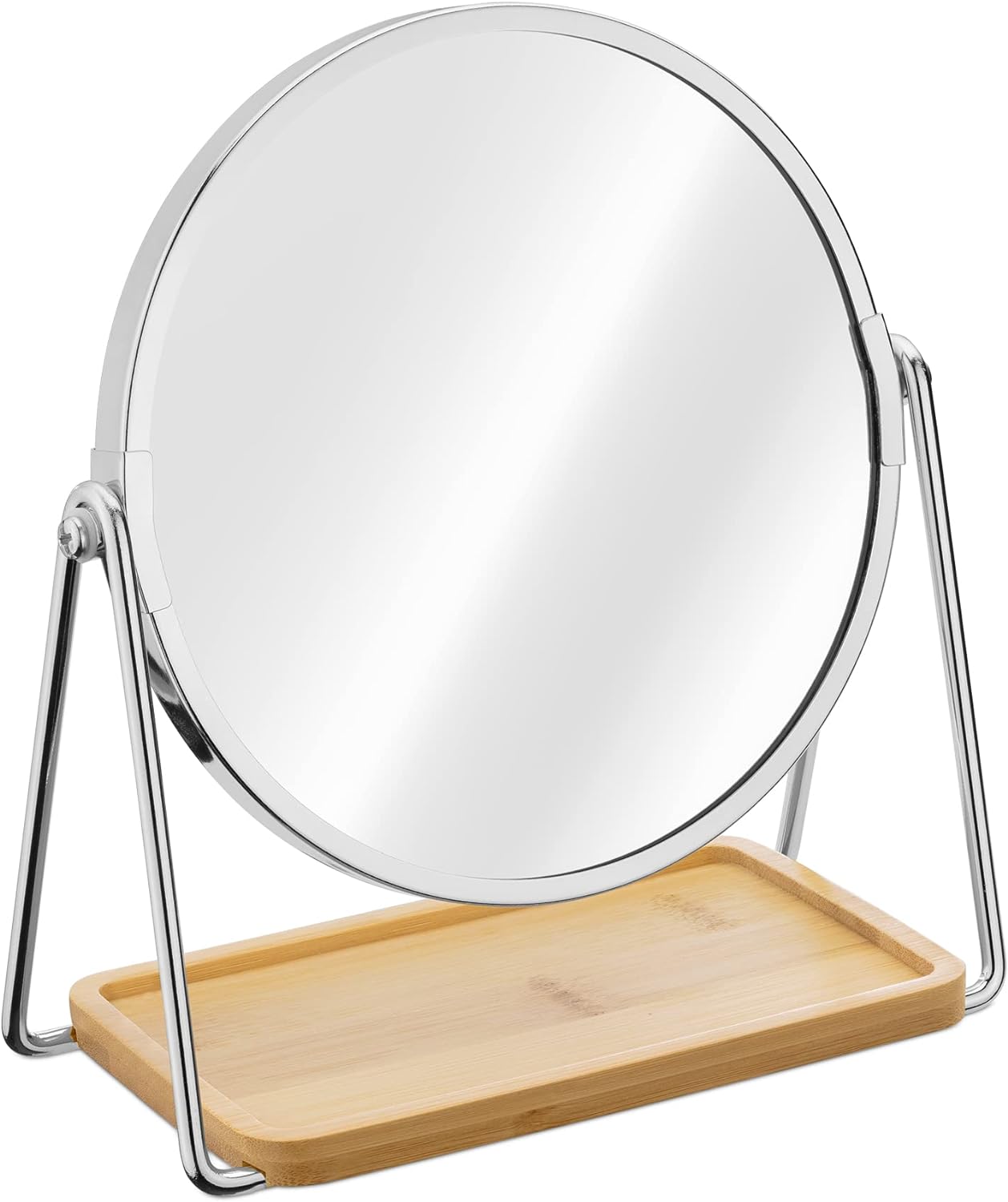 MIRROR with Bamboo Tray