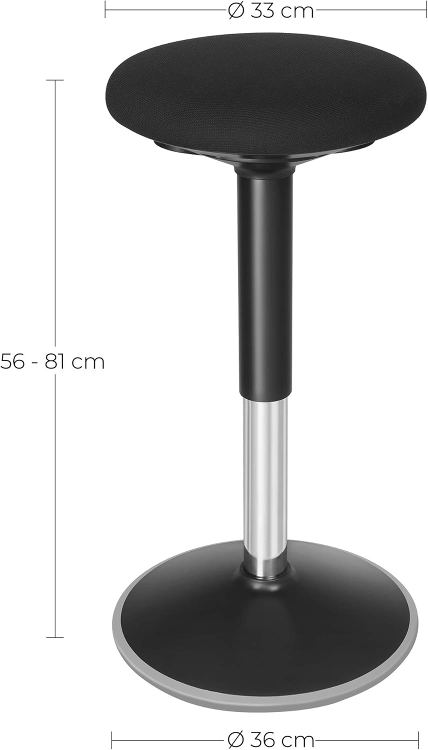 Songmics Office Stool OSC05BK