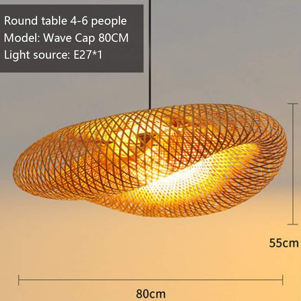 Bamboo Wabi Sabi Style Lamp