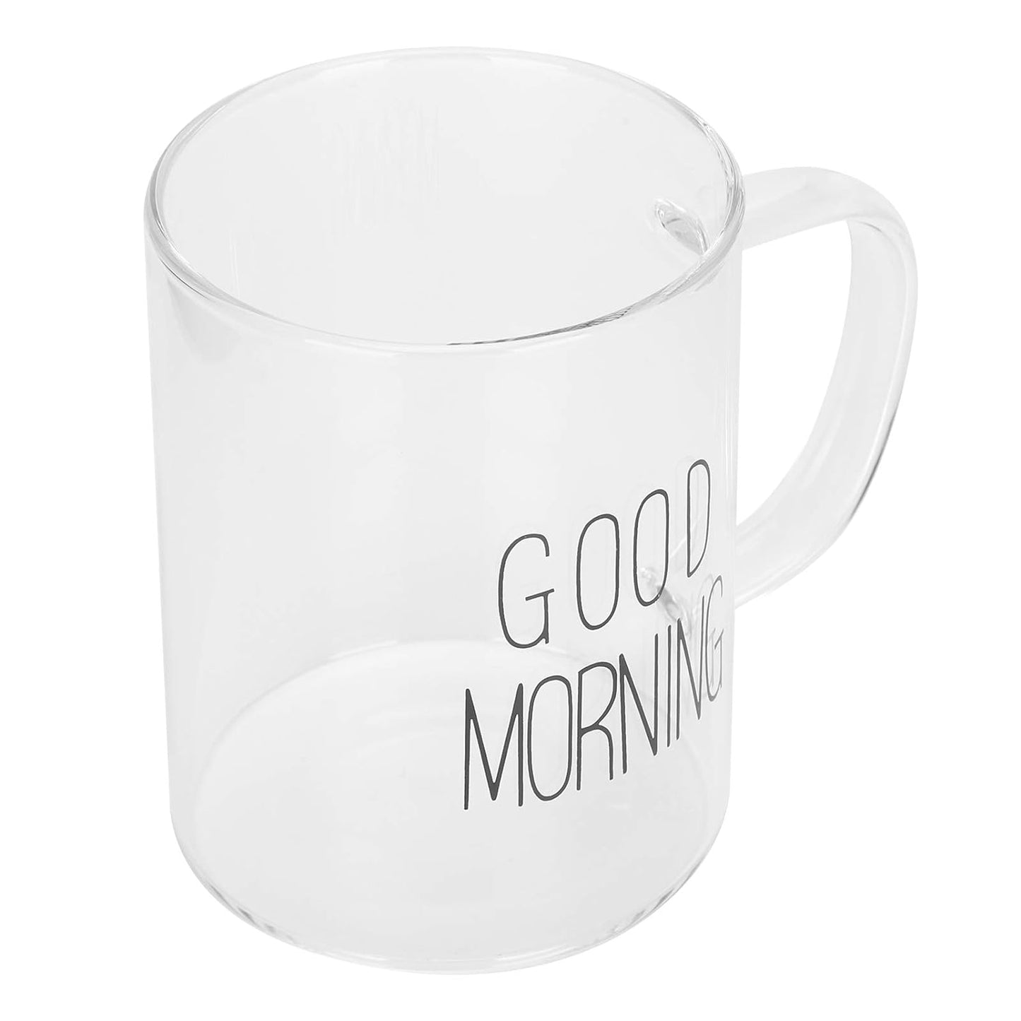 Good Morning  Glass Mugs 6 pcs Set