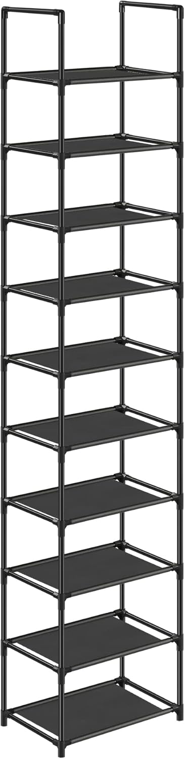 SONGMICS 10-Tier Shoe Rack LSR110B02