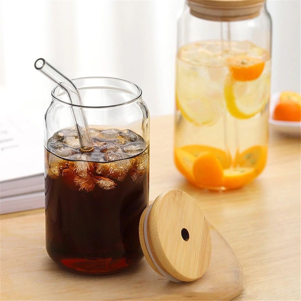 Cup with Lid and Straw