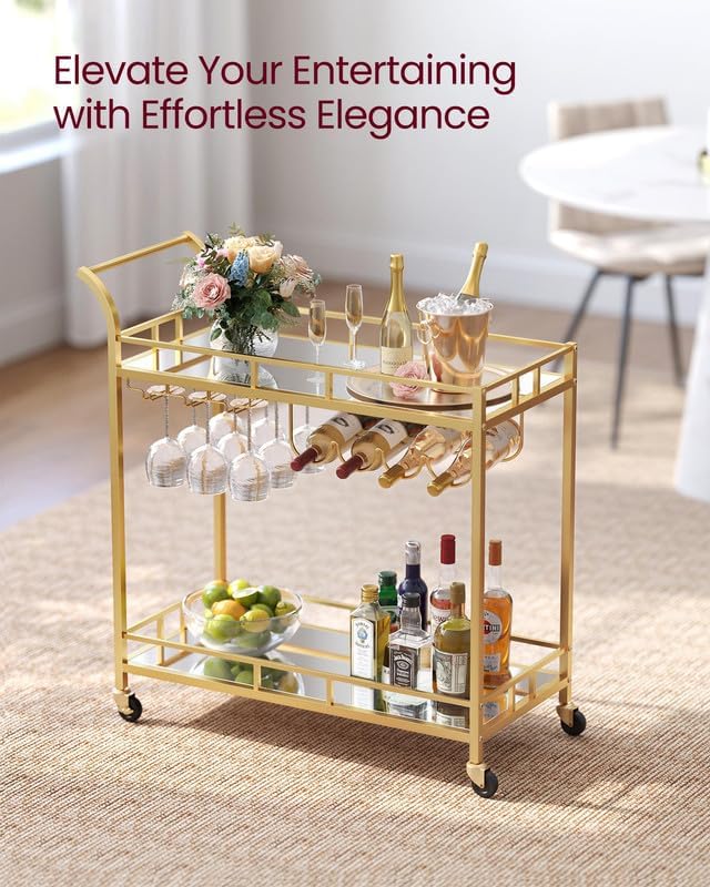 VASAGLE Bar Cart LRC090A03