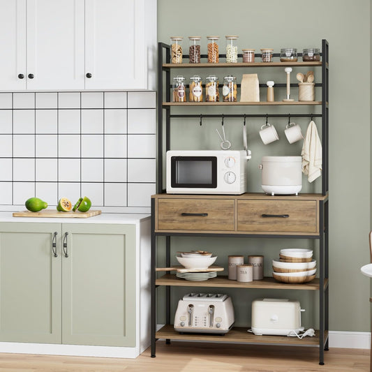 Kitchen Rack with 5 Shelves