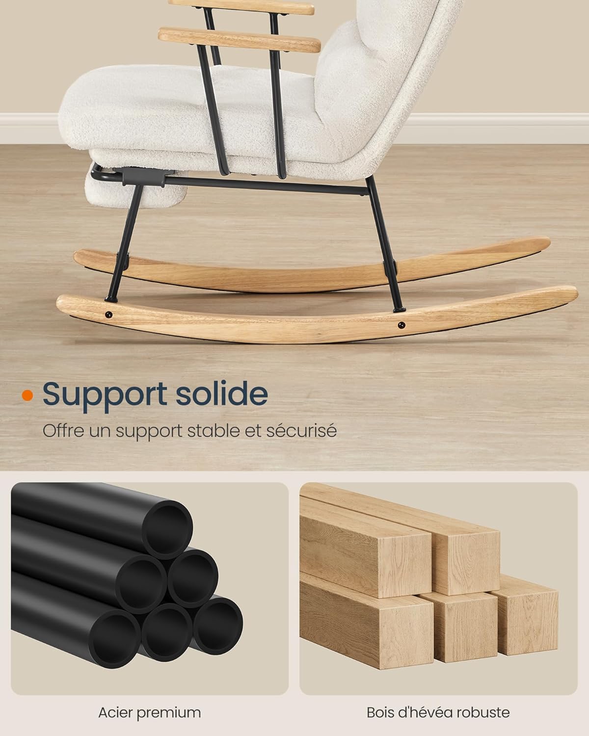 SONGMICS Rocking Chair LYY016W01