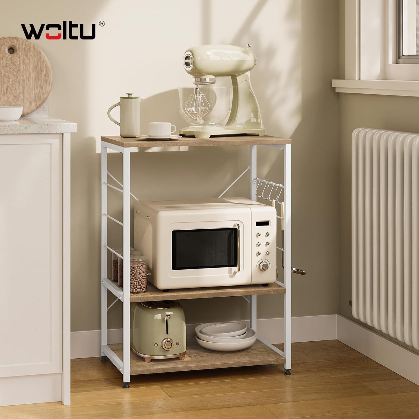 Woltu Kitchen Shelf Stand RGB9309HEI