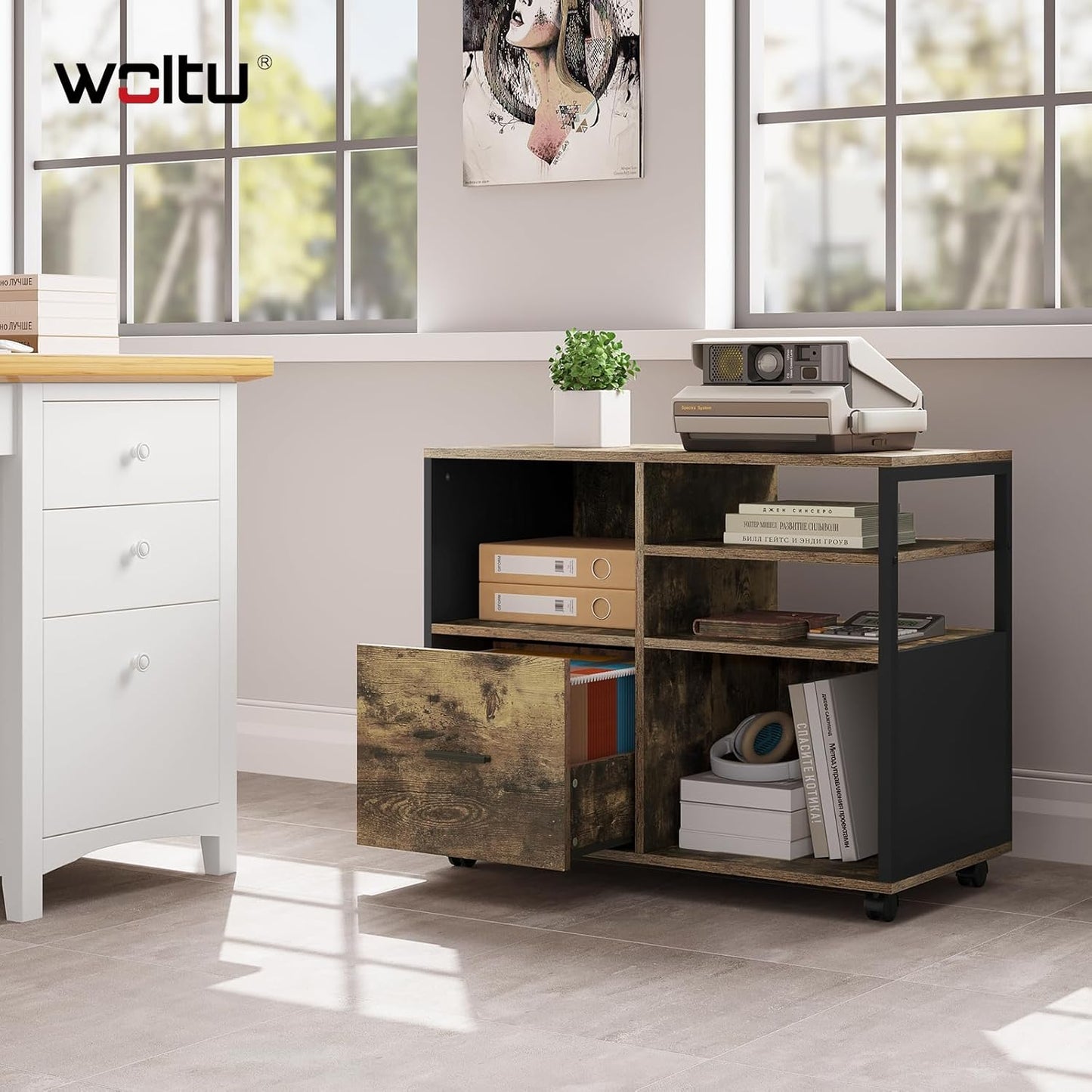 WOLTU Office Cabinet ASK05HOV