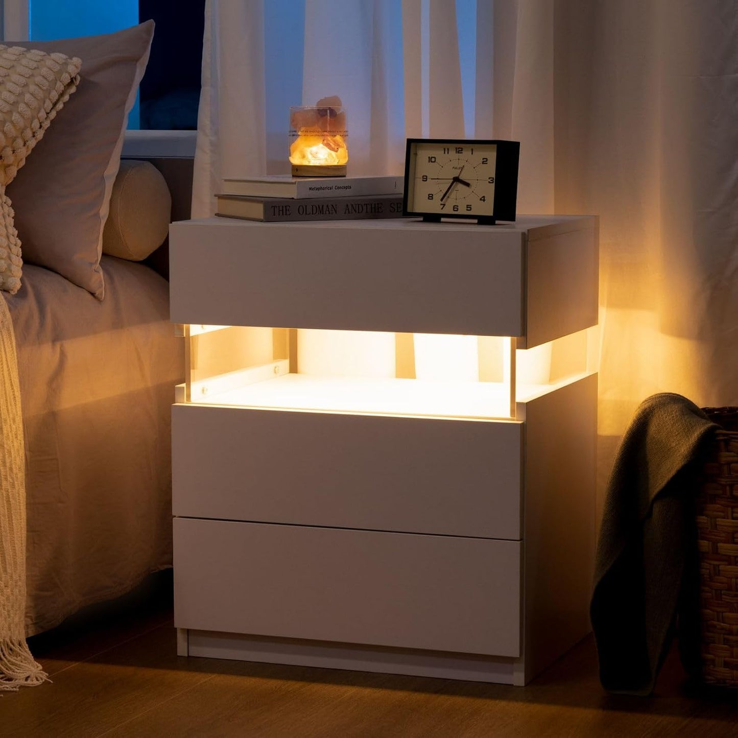 LED Bedside Table