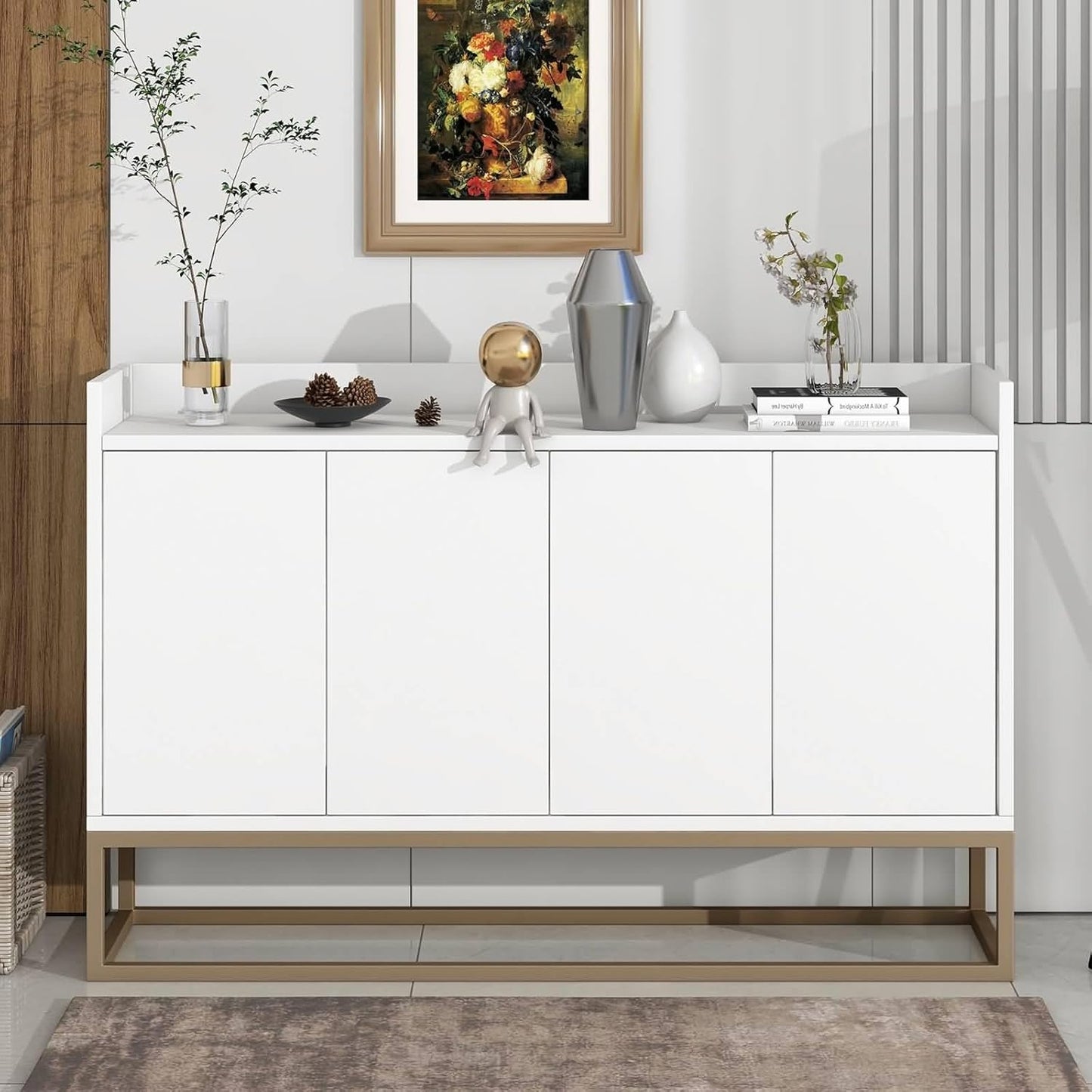 Modern Sideboard Elegant Buffet Cabinet