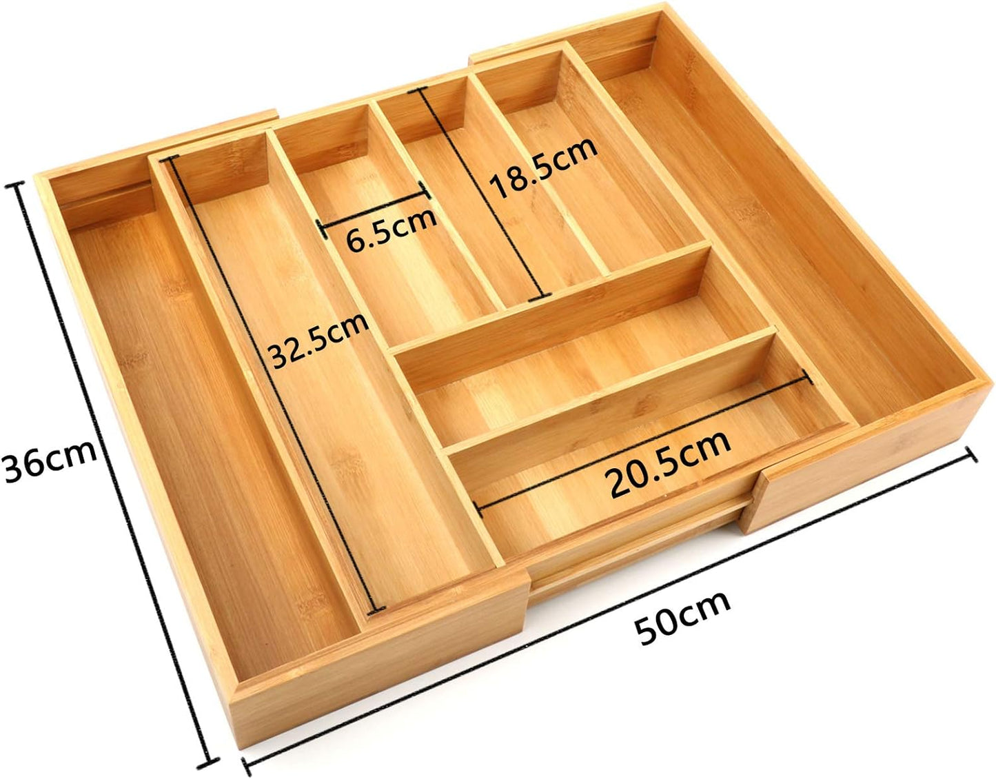 Cutlery Tray with 8 Compartments