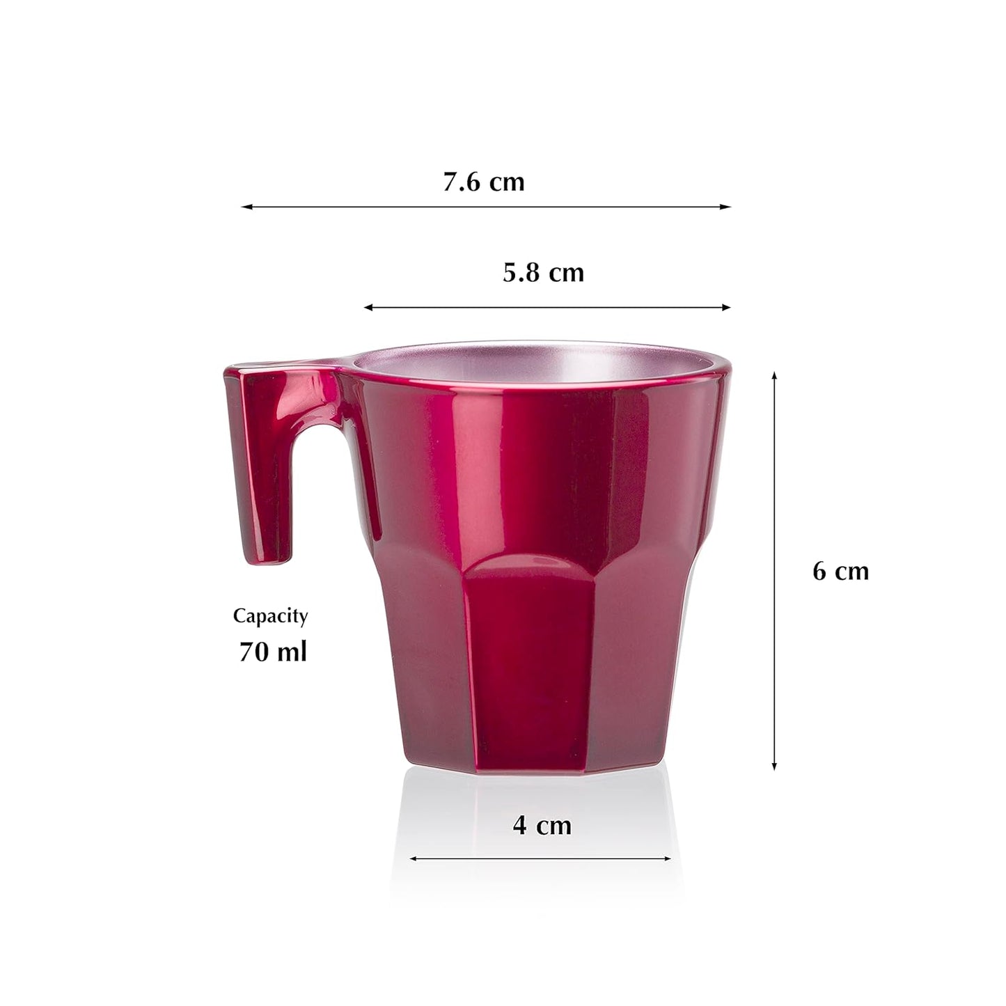 Assorted Colour Casablanca Mugs