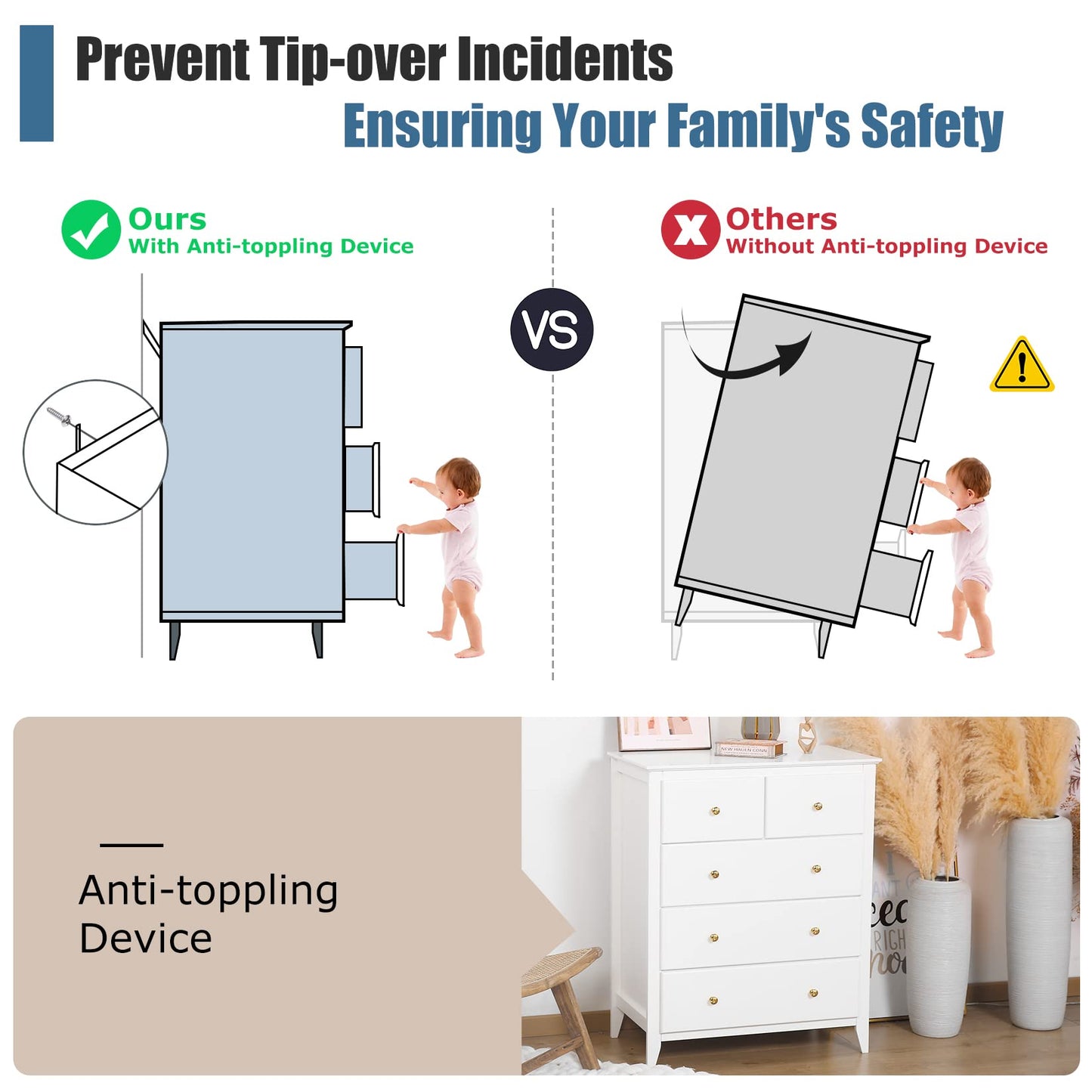 5 Drawer Closet Organizer