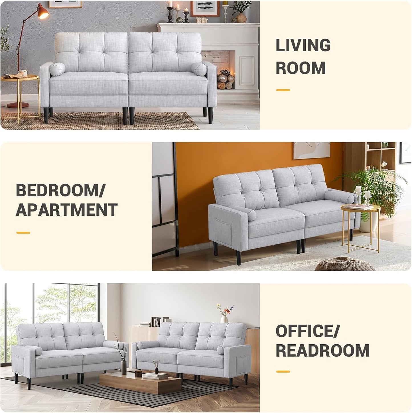 AMIDO VALTOR Modern Sectional Sofa