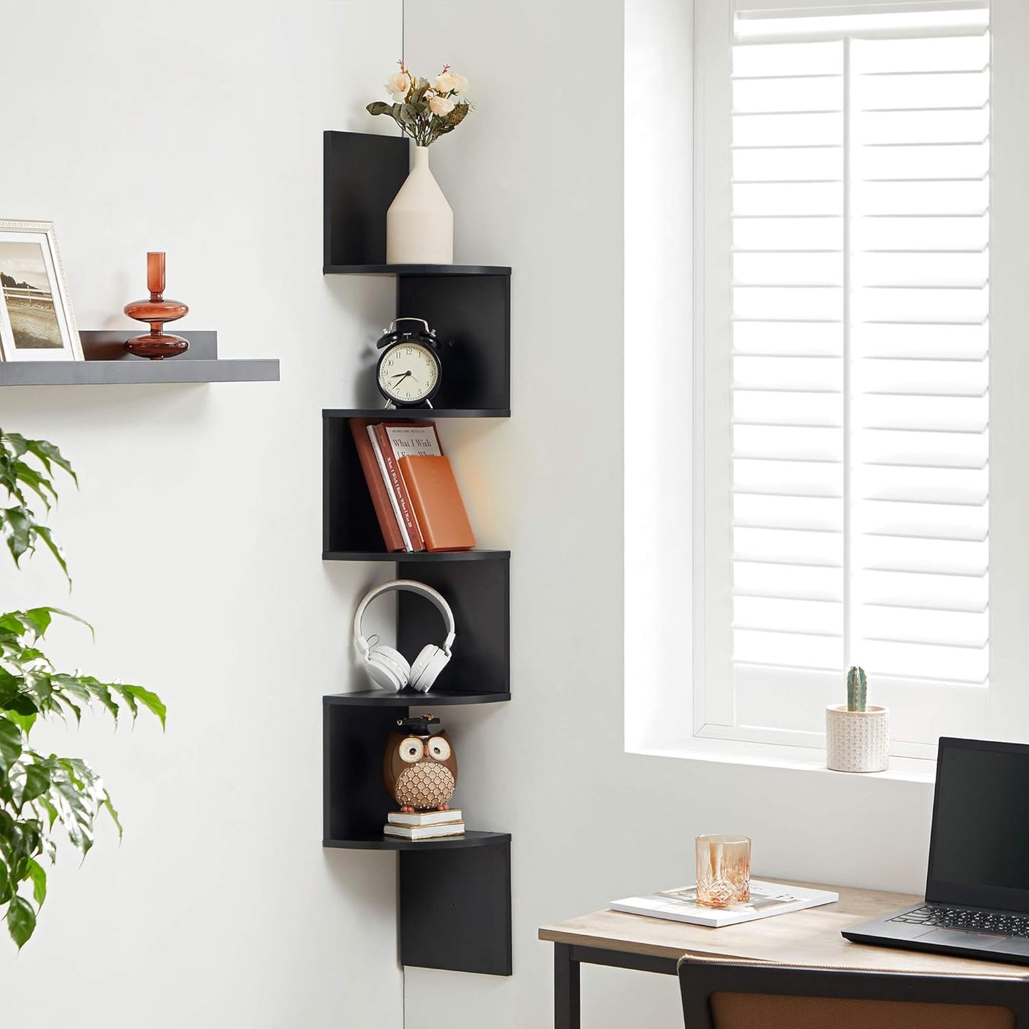 VASAGLE Corner Shelf LBC072B01