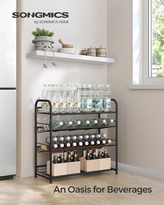 SONGMICS 4 Tier Shoe Rack LMR067B01