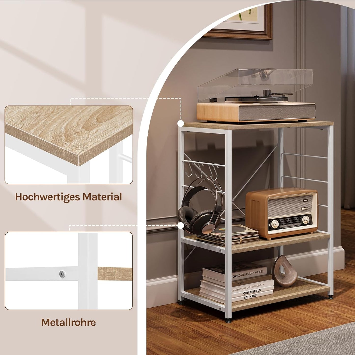 Woltu Kitchen Shelf Stand RGB9309HEI