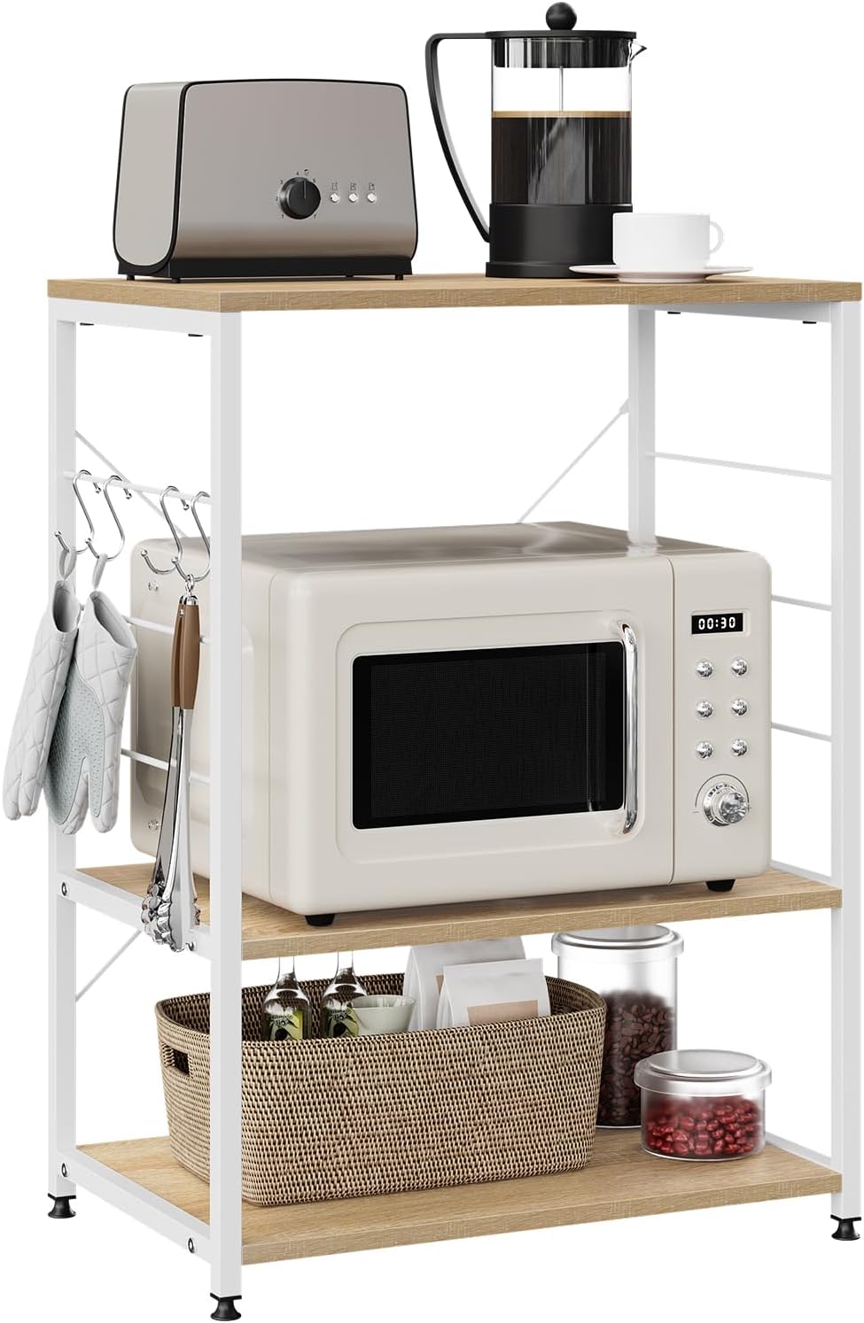 Woltu Kitchen Shelf Stand RGB9309HEI