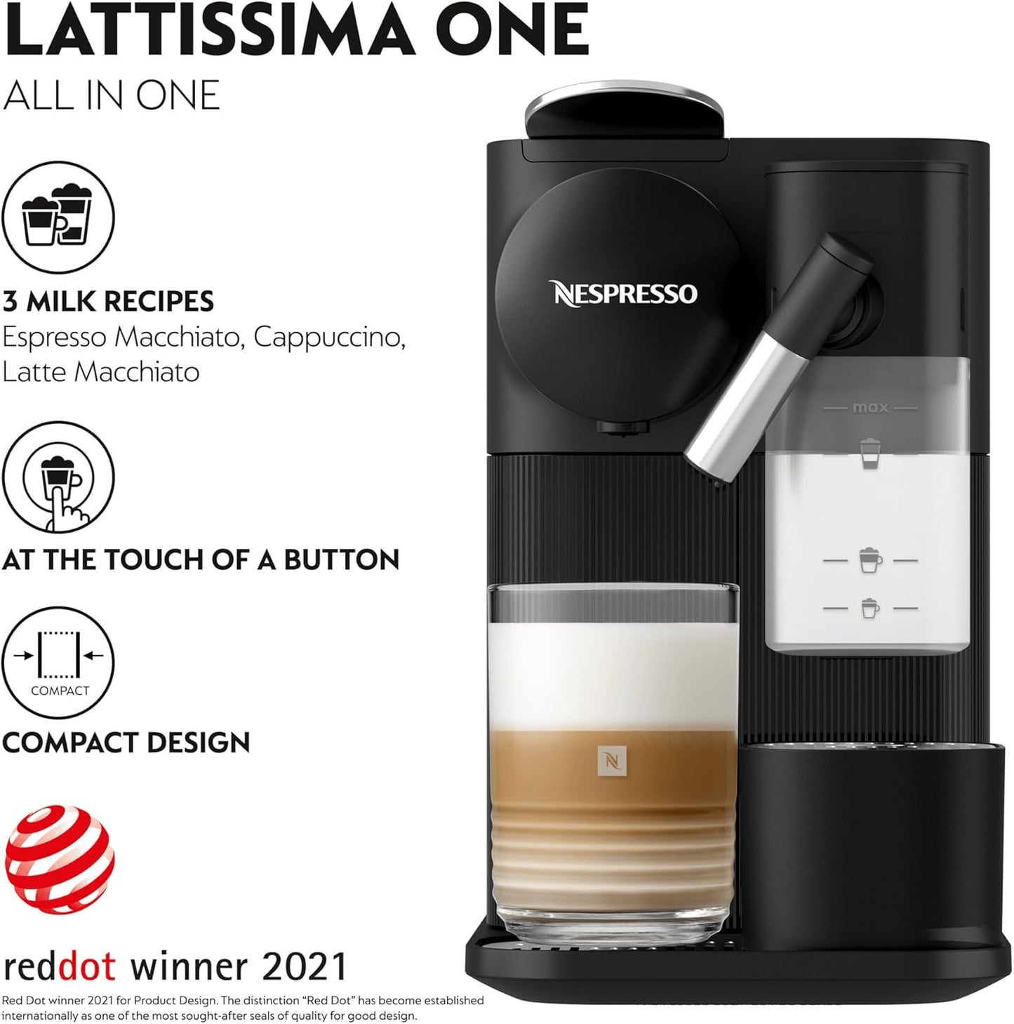 Nespresso Lattissima One Coffee Machine
