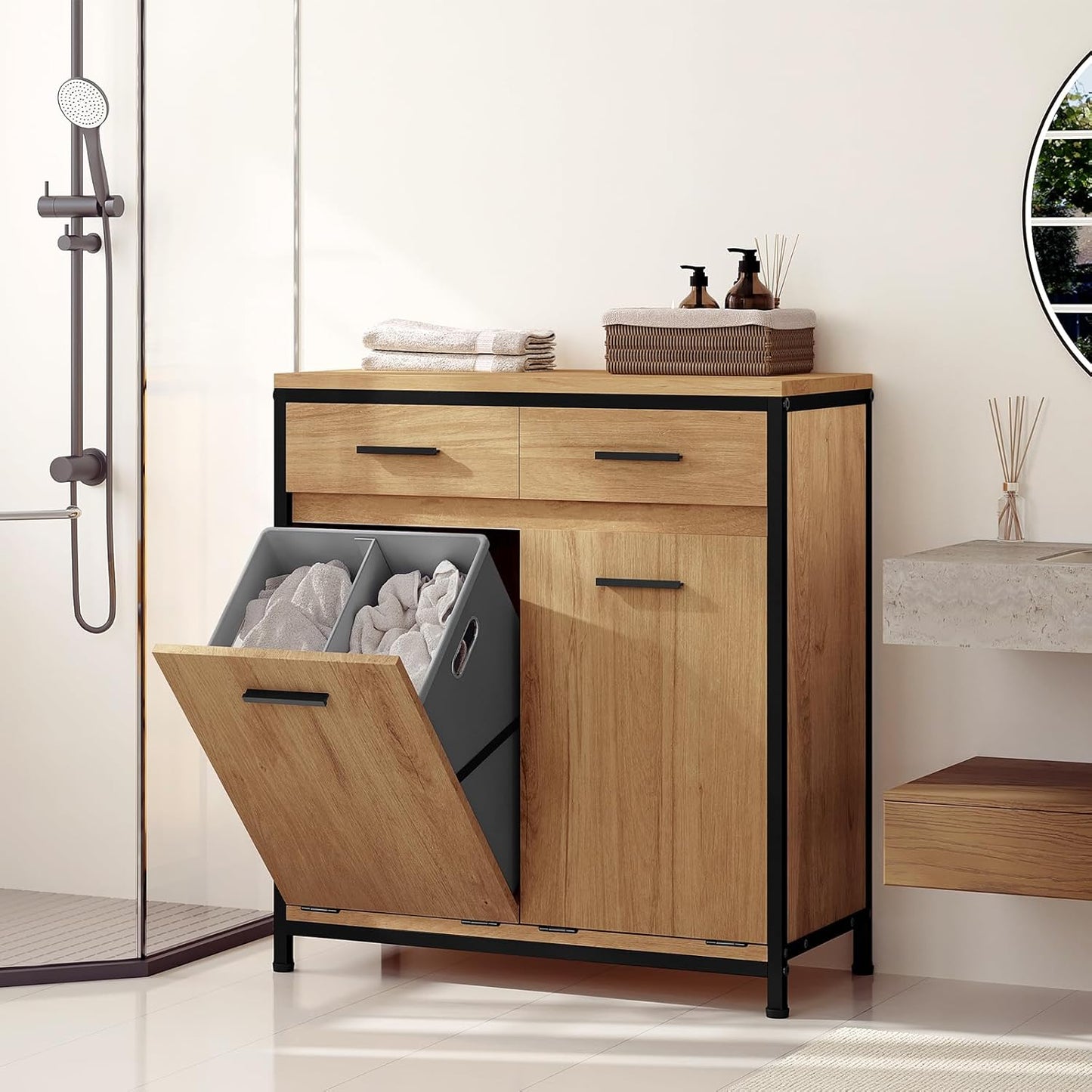 EUGAD Bathroom Cabinet