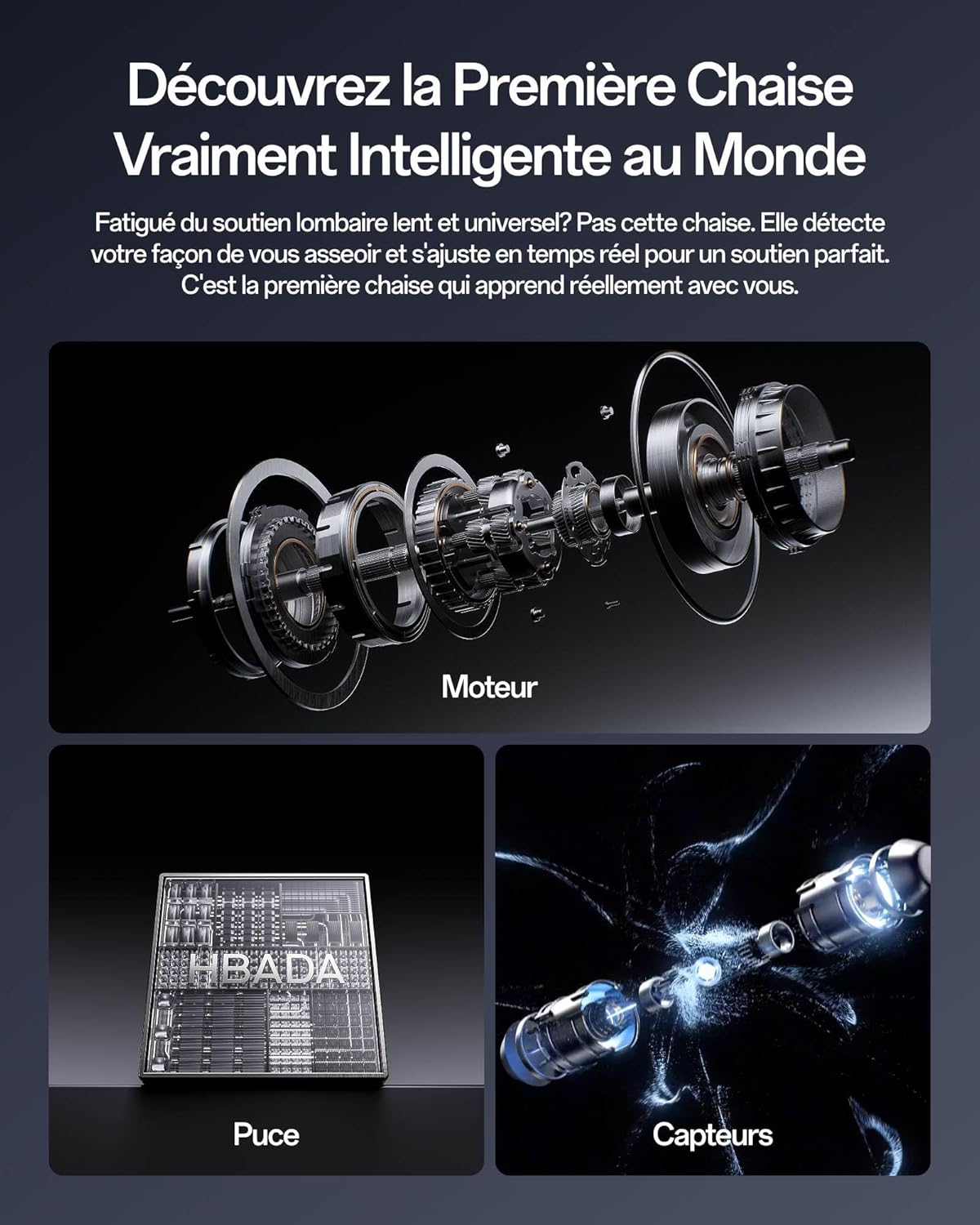 Hbada X7 Smart Ergonomic Office Chair