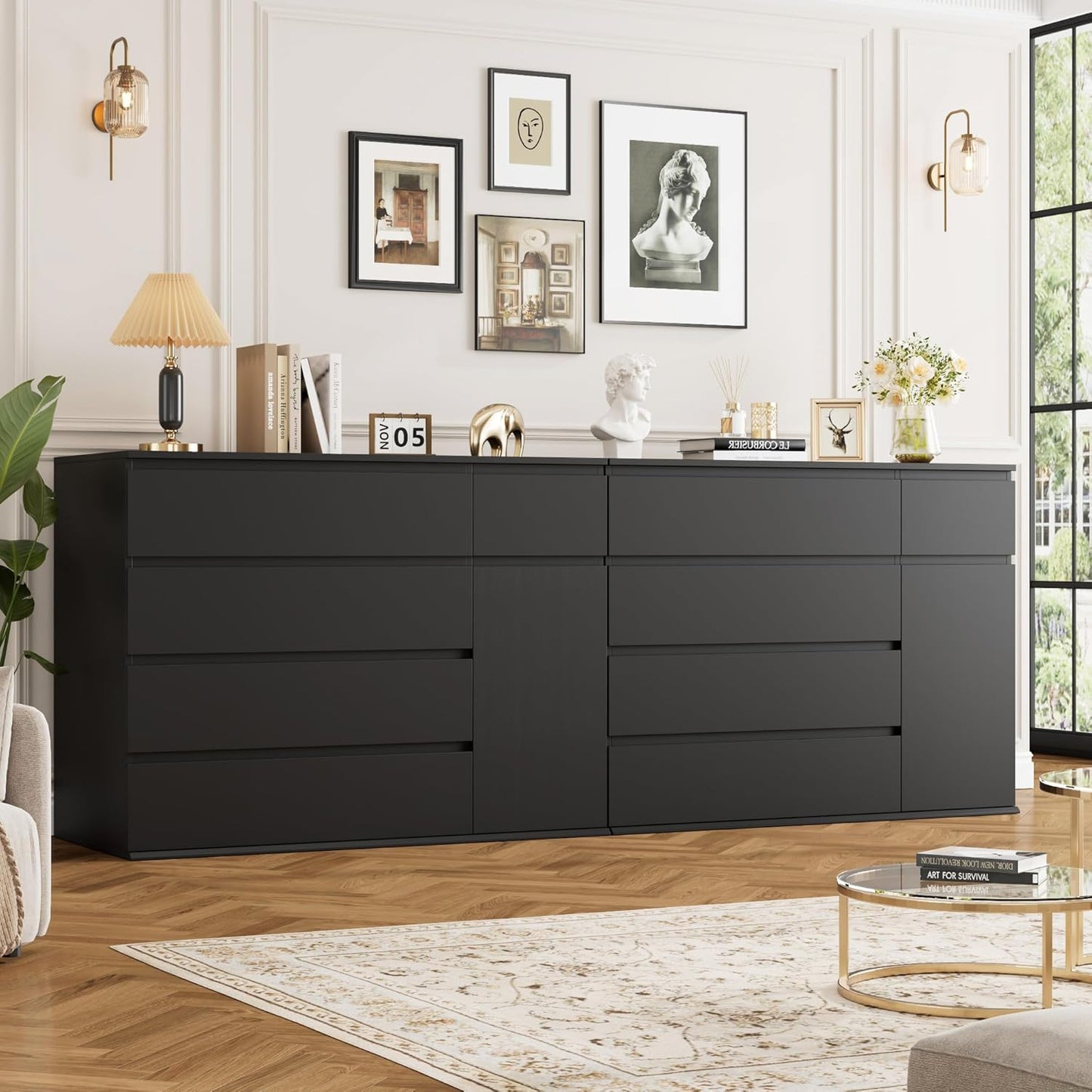 5 Drawer Modern Dresser