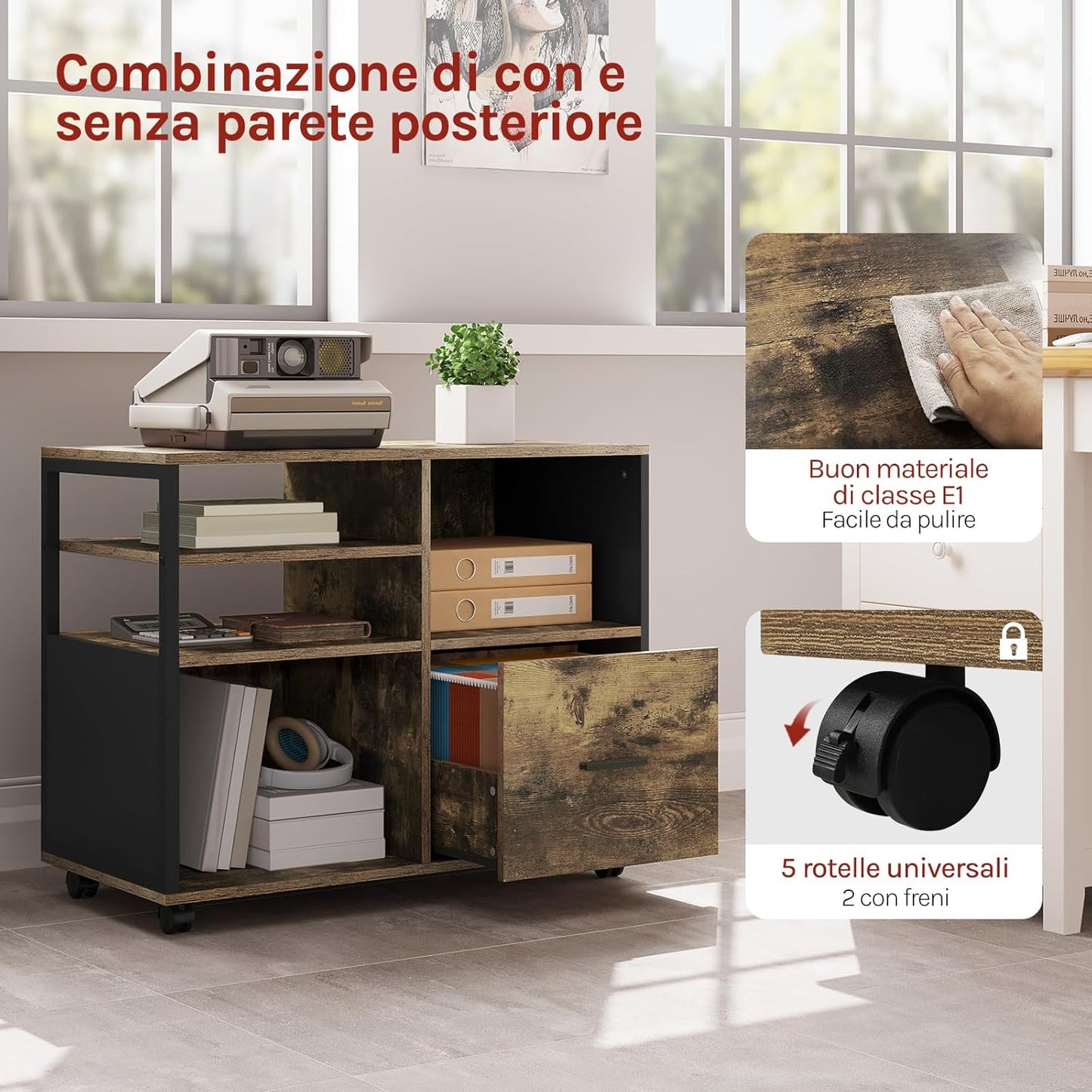 WOLTU Office Cabinet ASK05HOV