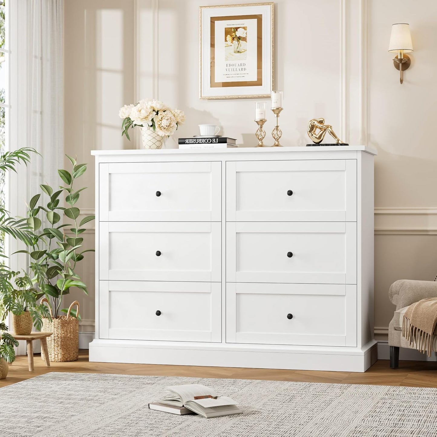 Modern Double Chest with Deep Drawers