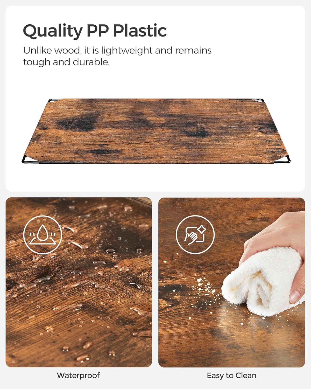 SONGMICS Interlocking Shoe Rack LPC010A01