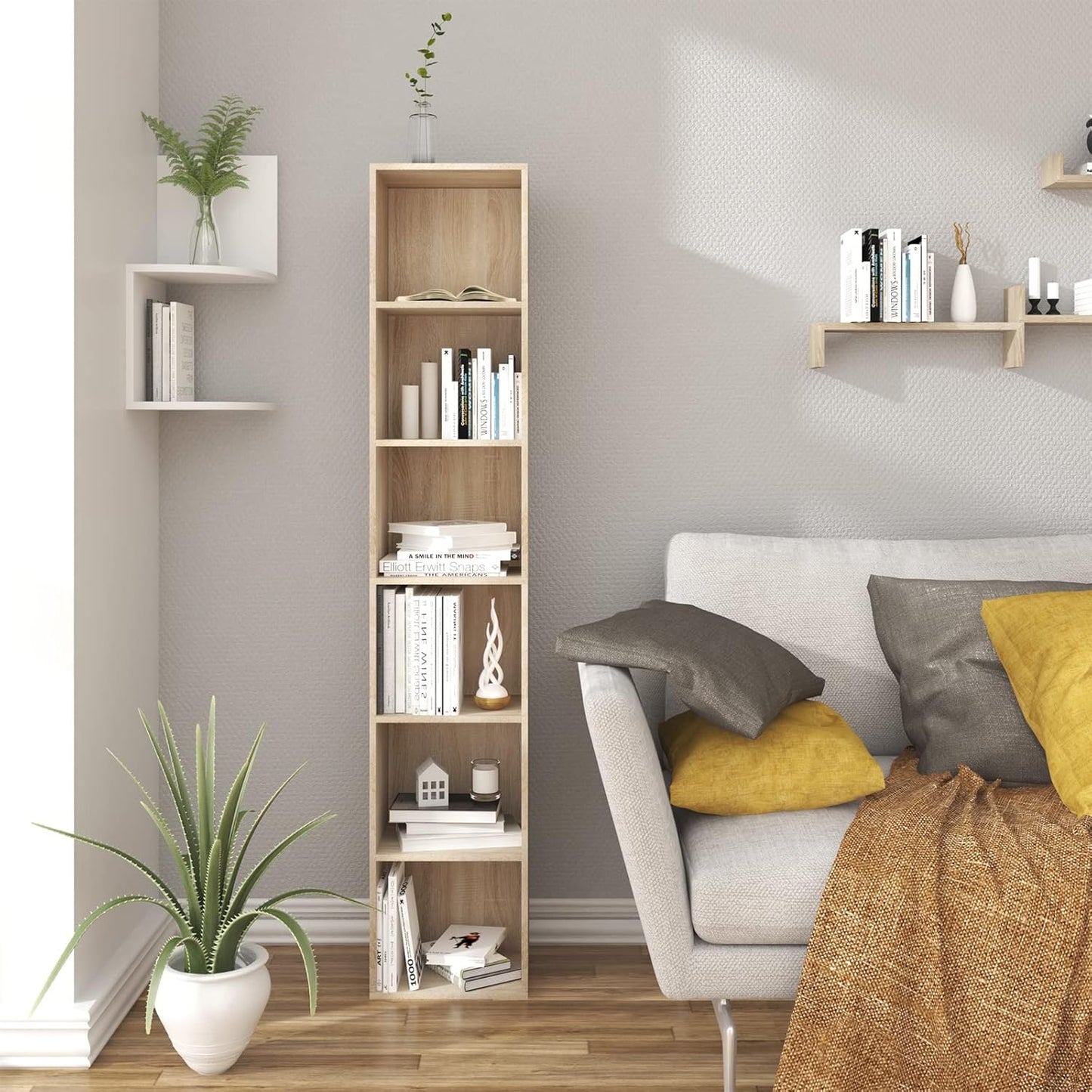 WOLTU Bookcase Wooden