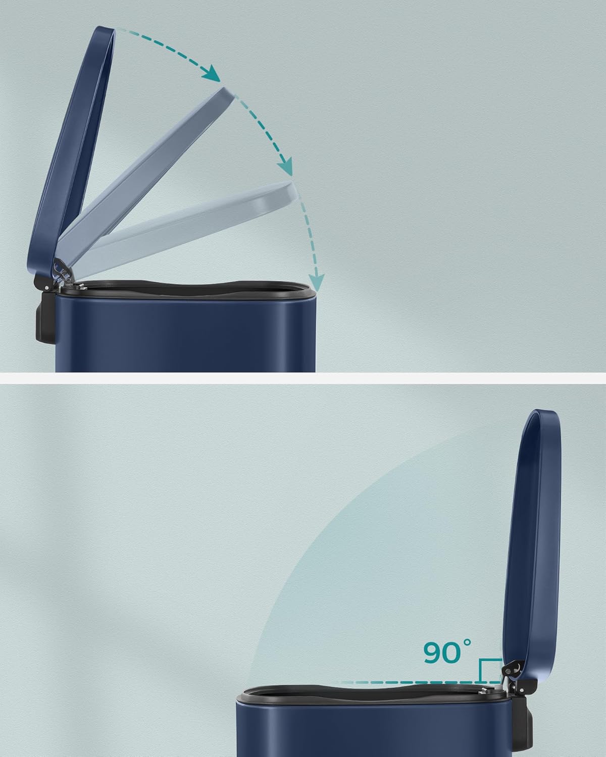 SONGMICS Garbage Bin LTB050L02