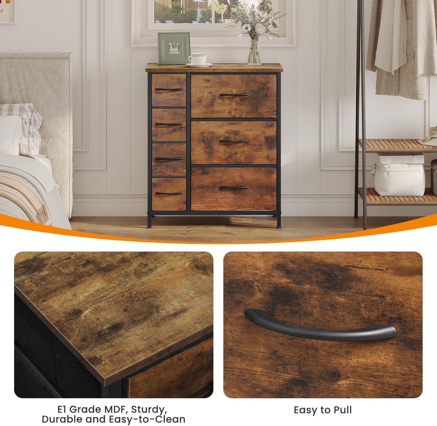 WOLTU Chest of Drawers SSK008SHM