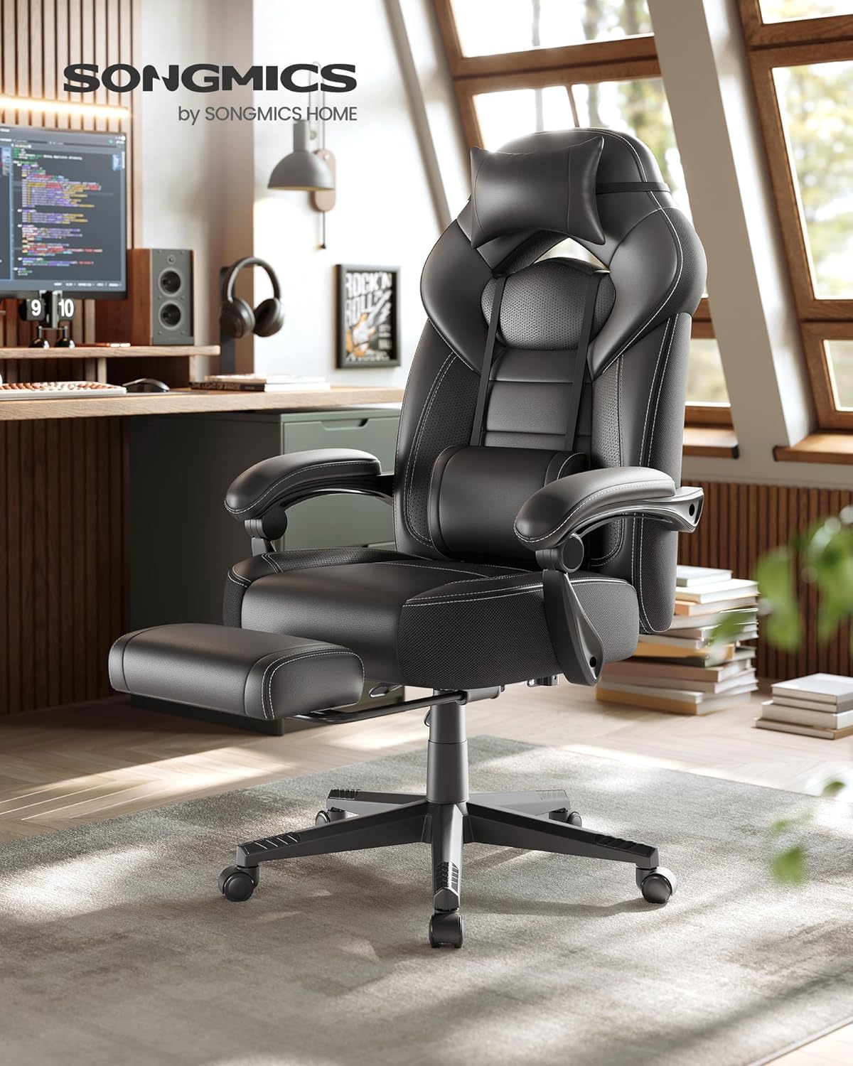 SONGMICS Gaming Chair OBG077B01