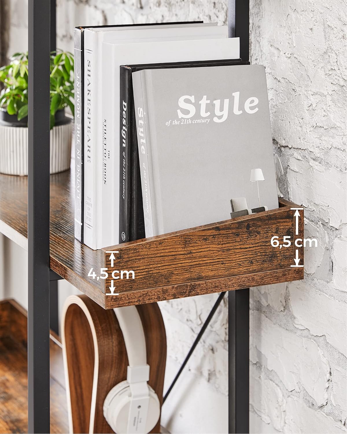 VASAGLE Bookcase LLS110B01