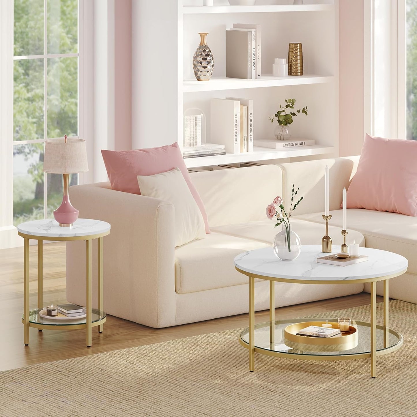 VASAGLE Side Table LET285A59
