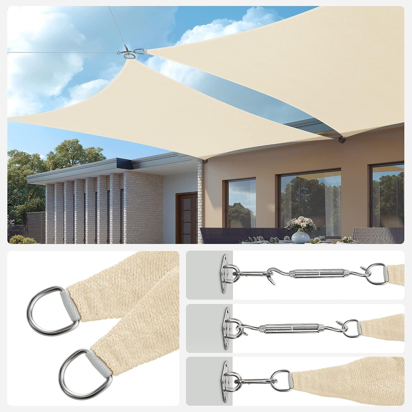 SONGMICS Sun Sail (GSS44IVV1)