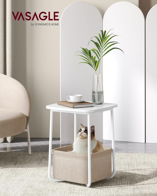 VASAGLE Side Table (LET229W10)