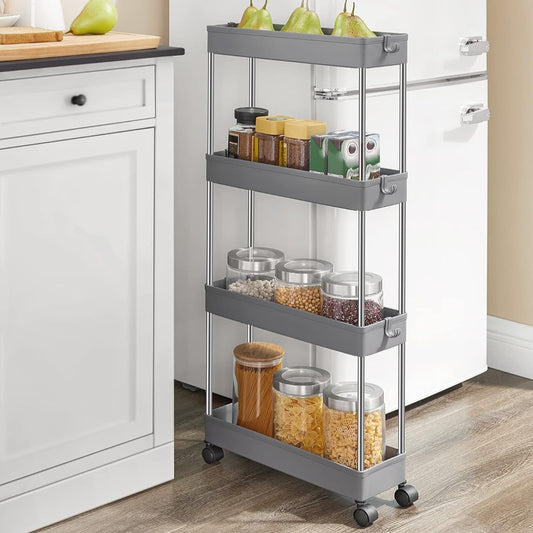 SONGMICS 4-Tier Storage Trolley KSC008G01