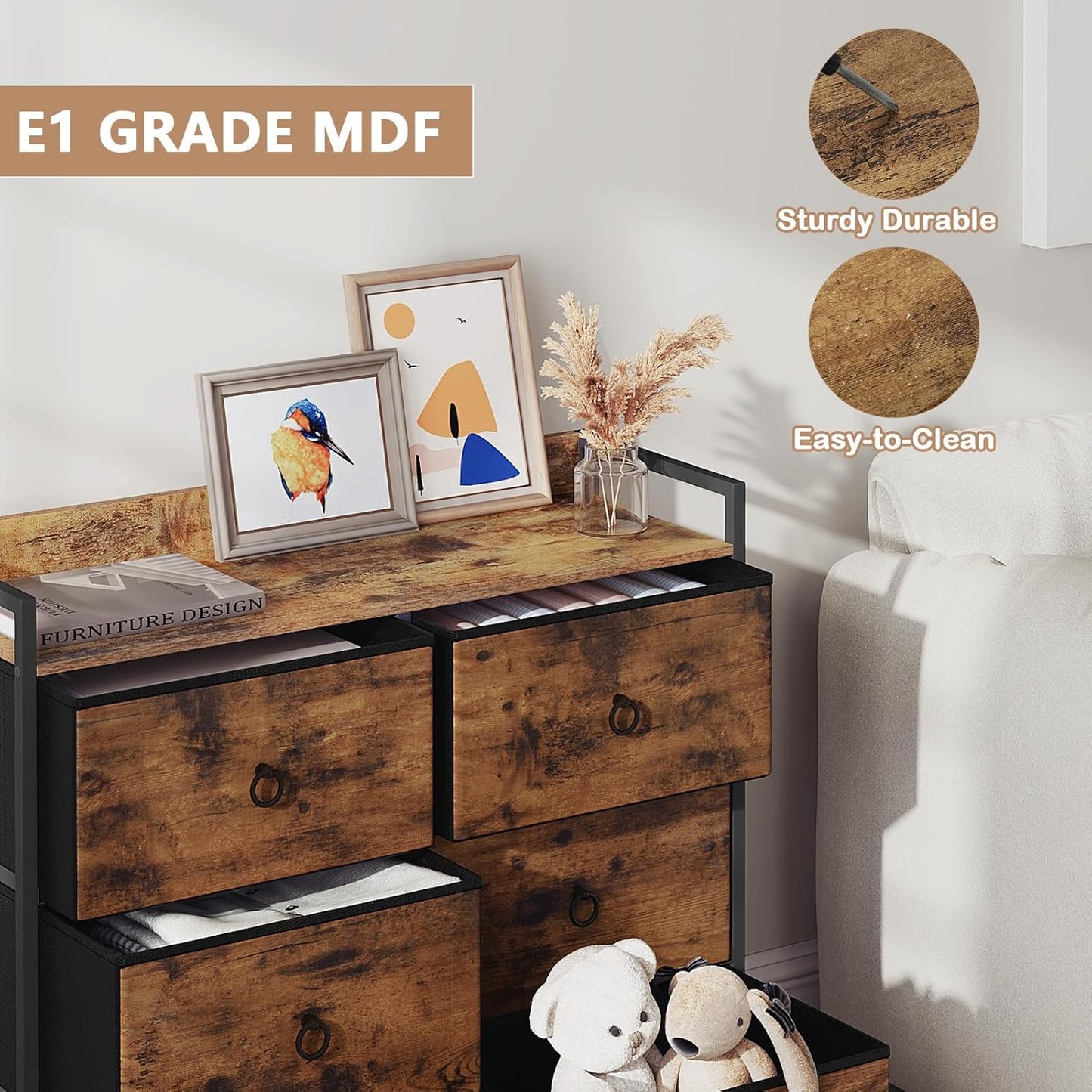 WOLTU Chest of Drawers SSK010SHM