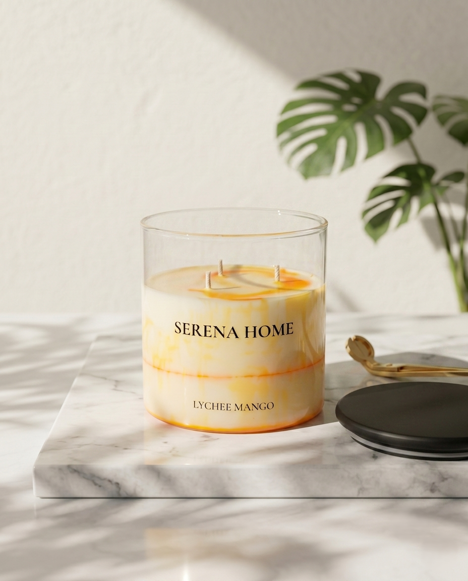 Luxury Hand-Poured Scented Candle