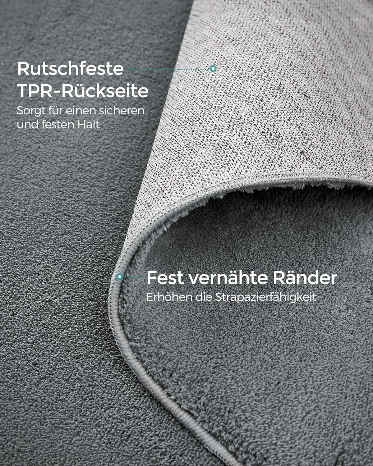 SONGMICS Non-Slip Rug TAR013G01